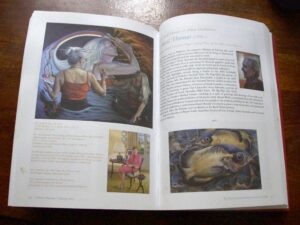 Visual History of South Australian Art book with Avril Thomas mentioned on two pages 