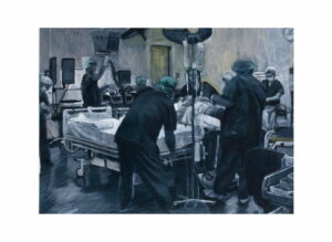 Mixed media drawing at Flinders Medical Centre post operation by renowned South Australian Artist Avril Thomas shown in Arts in Health exhibition at Flinders Medical Centre now available as prints globally on Redbubble