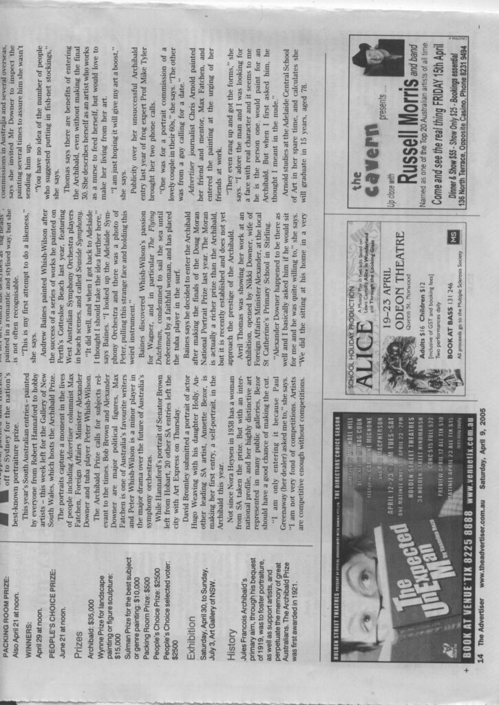 acclaimed artist, Adelaide Art Gallery, Adelaide artist, Adelaide Hills portrait artist, Adelaide portrait artist, Archibald, artist, Artist in Adelaide Hills, Artist near McLaren Vale, Artist near Victor Harbor, Artist near Willunga, Avril Thomas, Avril Thomas Gallery, Avril Thomas studio, Charcoal portrait, commissions open, contemporary artist, Doug Moran, drawing, drawn portraits, Fleurieu Art Gallery, Fleurieu Peninsula Artist, Gallery near Mclaren Vale, Gallery near Victor Harbor, Gallery near Willunga, masterpiece, National Portrait Gallery, National Portrait Gallery Canberra, national talent, Oil Painting, painted portrait, painted portraits, Portia Giech, portrait artist, Portrait artist near Adelaide, Portrait Artists, Portrait artists Adelaide, portrait artists Australia, portrait artists modern, portrait artists near me, portrait artists pencil, portrait commission, portrait painting, portraits, portraiture in Australia, Realist artist, sketches, south Australian artist, south Australian portrait