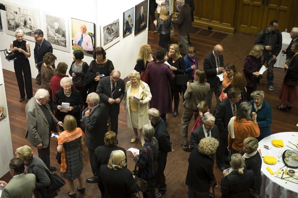 Bonython Hall, Adelaide University, Art Exhibition, Adelaide Artist, Avril Thomas, Australian National Treasure, Adelaide Artist, South Australian Artist, Portrait Artist, Basil Hetzel