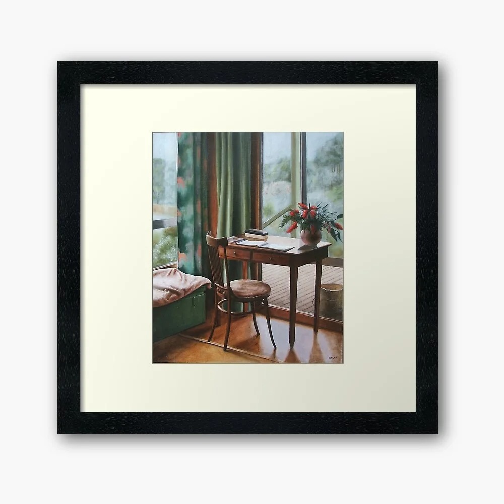 Framed print of an oil painting by Adelaide Artist Avril Thomas, prints for sale