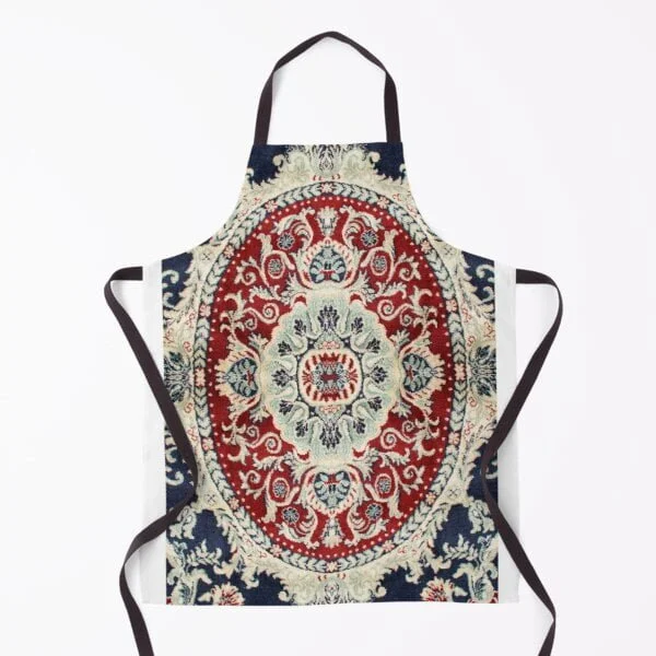 Aprons for sale with Australian designers' designs. Artwork by Avril Thomas at Magpie Springs available via Redbubble