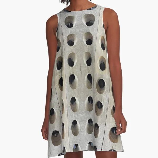 This A-Line dress is designed by Avril Thomas at Magpie Springs. Available for purchase via Redbubble