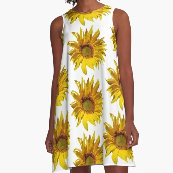 This A-Line dress is designed by Avril Thomas at Magpie Springs. Available for purchase via Redbubble