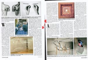 Article in Arts Magazine about Australian/ South Australian Artist Avril Thomas Art Featured in Southeast Asia