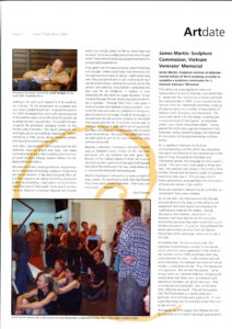 Art date article with Avril Thomas portrait of Alexander Downer