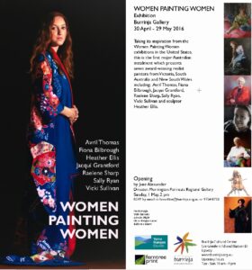 National exhibition of women portrait artists Women Painting Women including South Australian Avril Thomas